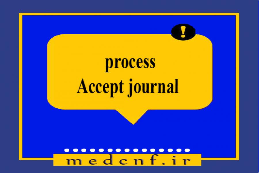 The application process for printing accepted articles in journals